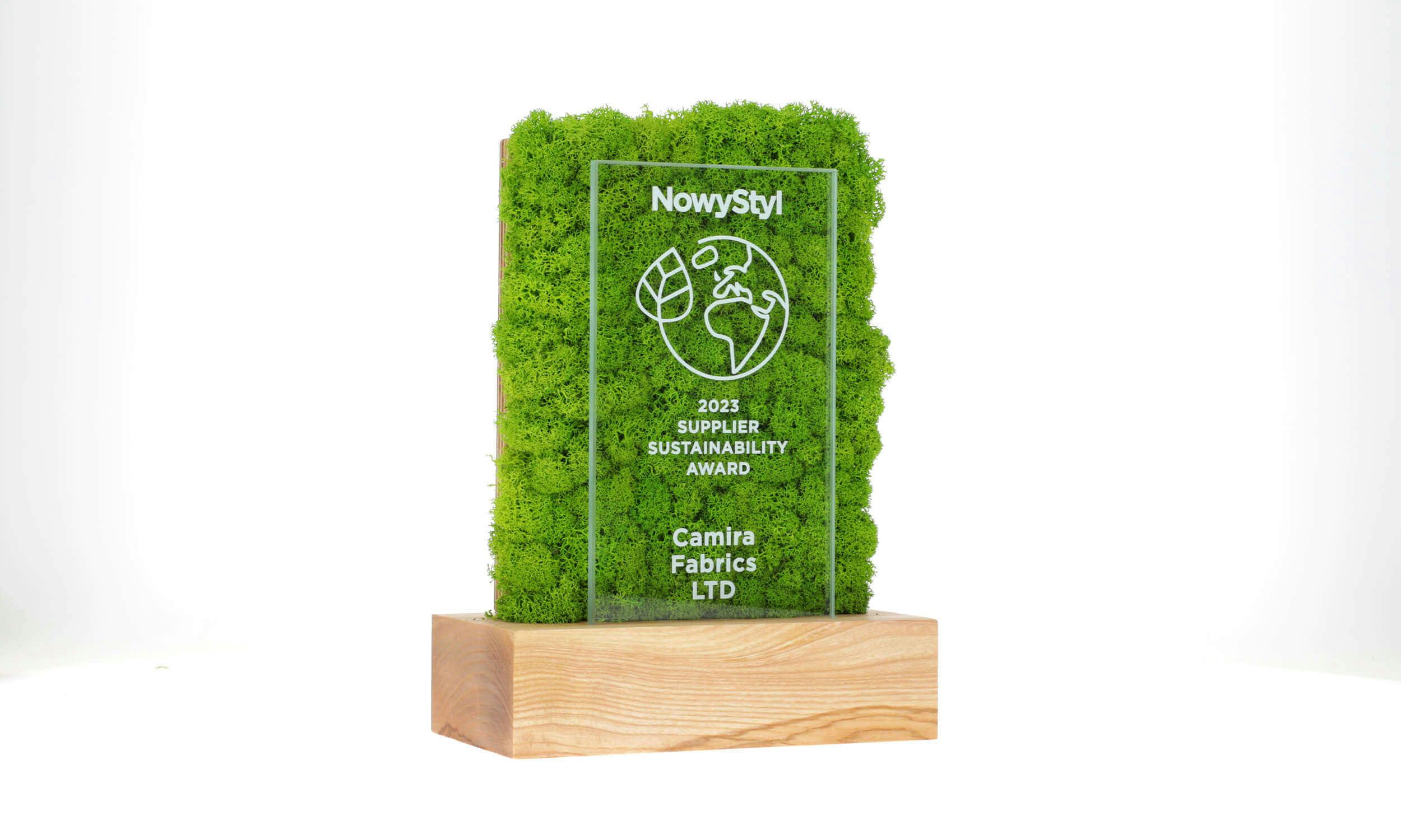 Camira Wins Nowy Styl Supplier Sustainability Award 2023
