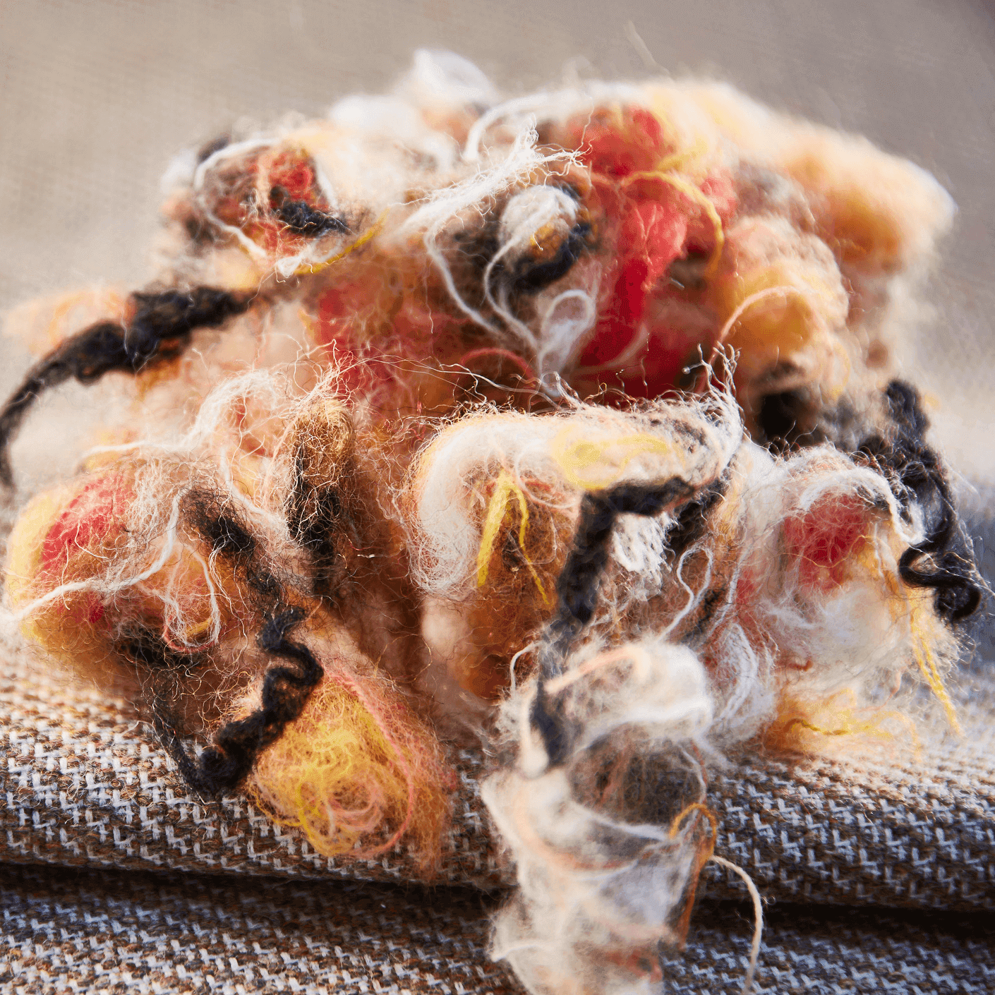 Revolution recycled wool fabric